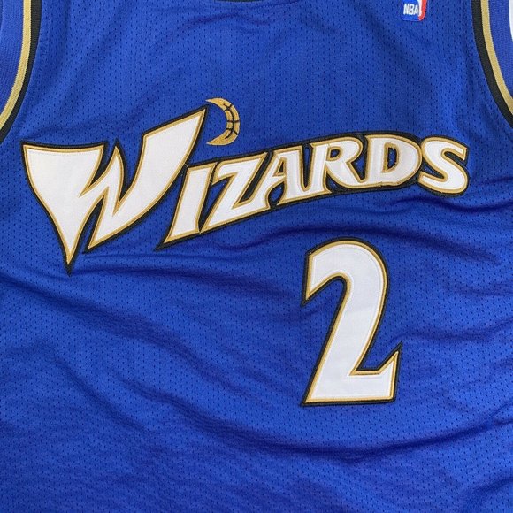 Adidas Washington Wizards #2 John Wall Rookie NBA Basketball Jersey Size 48 - Picture 3 of 9